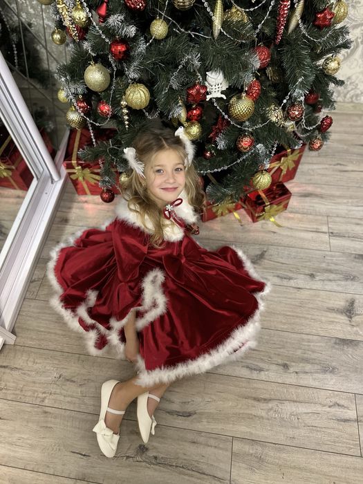 Сукня міс санта, новий рік