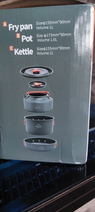 Продається набір посуду  з анодірованого алюмінію,новий