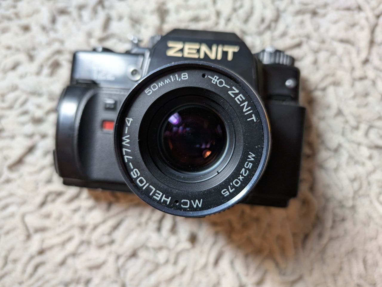 MC Helios 77m-4 +Zenit 122