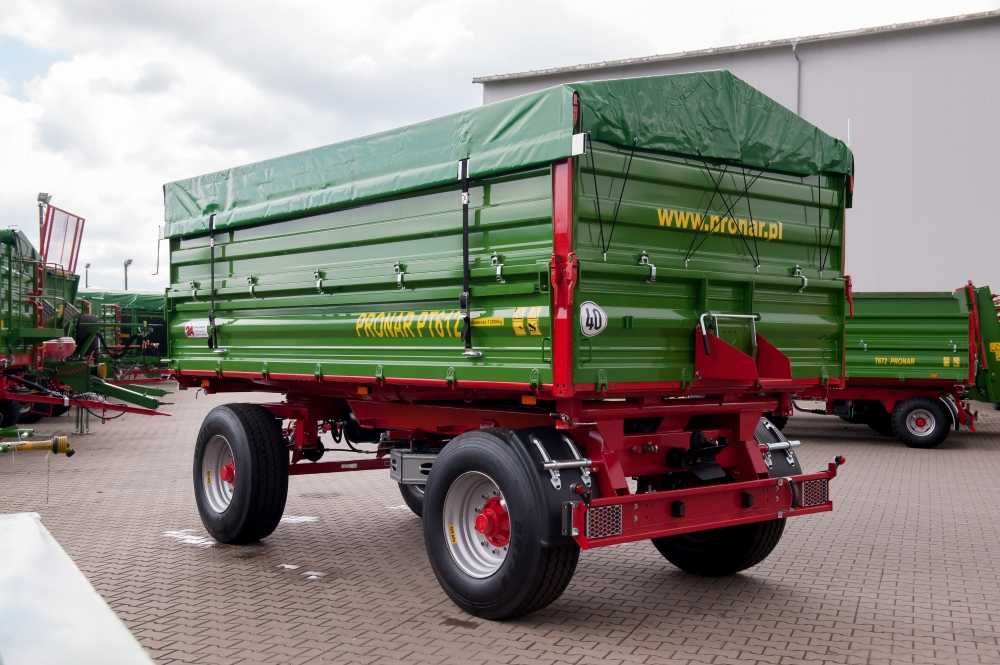 Przyczepa Rolnicza Dwuosiowa METAL-FACH 8t 10t 12t T711/1 T710 PRONAR