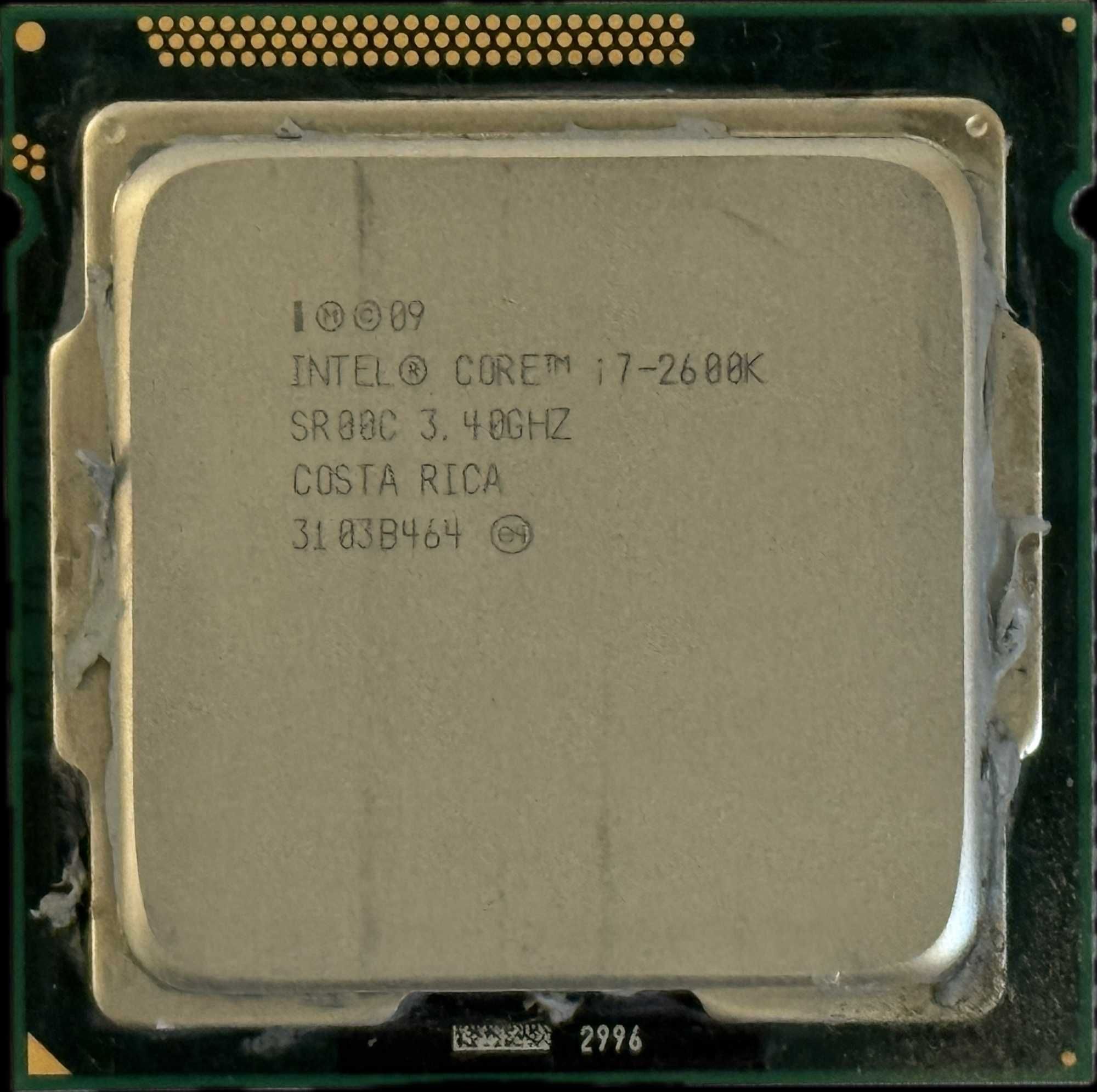 Procesor Intel i7-2600K 4 x 3,4 GHz LGA 1155