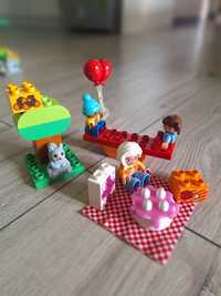 Lego duplo dwa zestawy urodziny i kreatywny