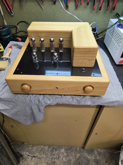 Wzmacniacz lampowy Push-Pull EL84 – projekt Audio Note L1