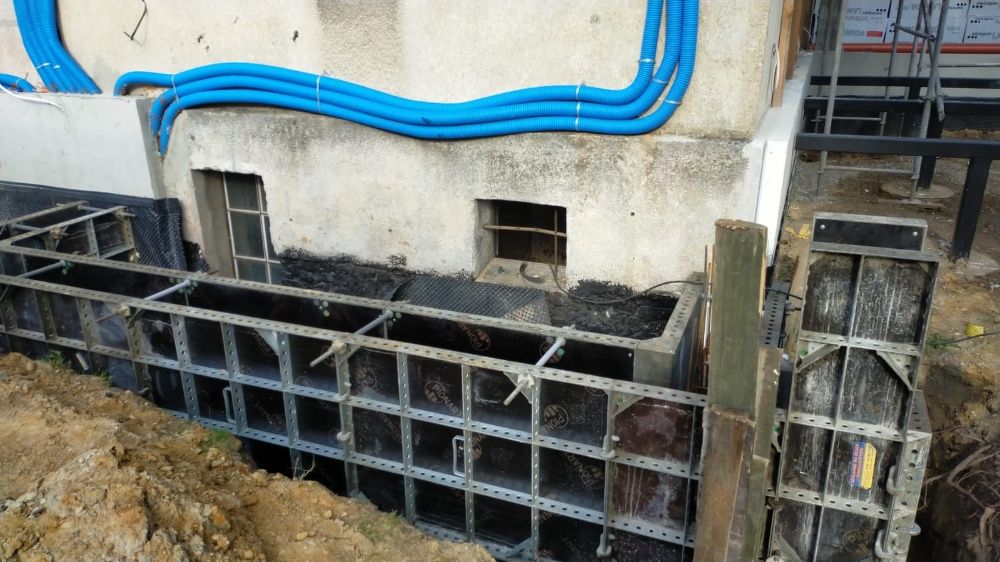 Szalunki do ścian i fundamentów wynajem Rybnik