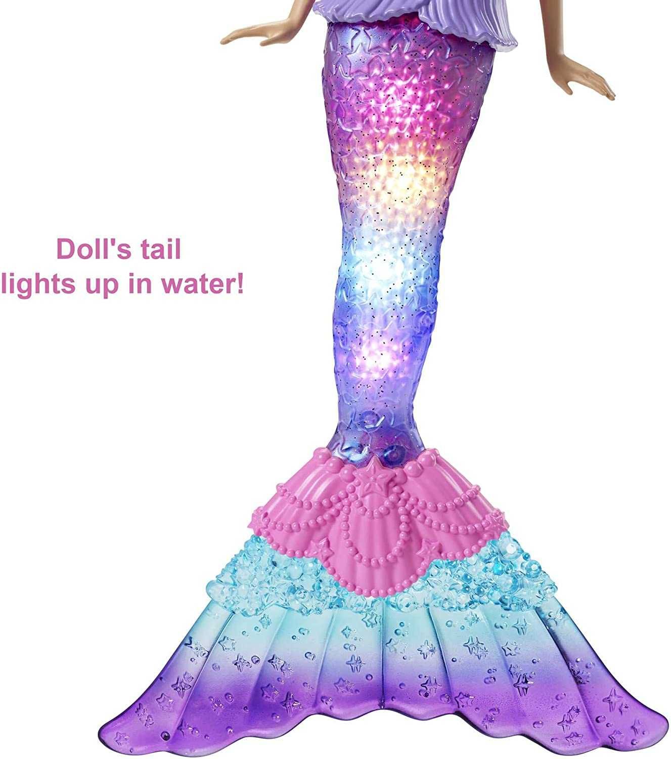 УЦЕНКА Кукла русалка Барби Сияющий Хвост, Barbie Lights Mermaid