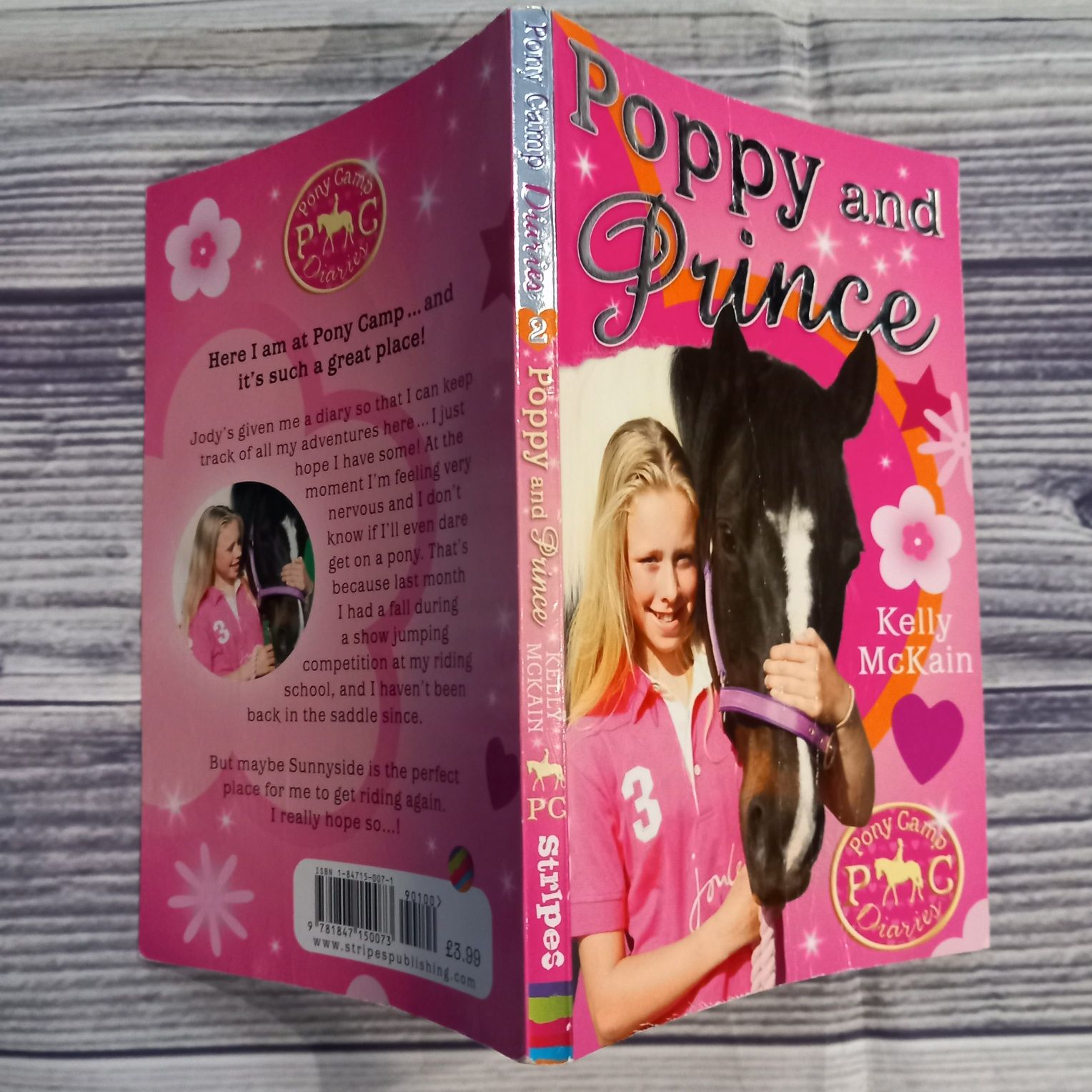 Poppy and Prince. Pony Camp Diaries. Дитяча книга англійською мовою