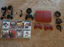 Ps3 Super Slim vermelha 500gb