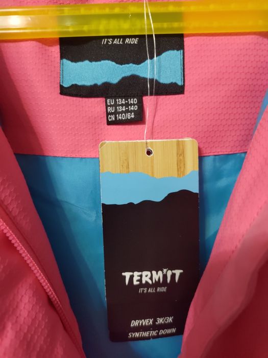 НОВА! Зріст 134-140 Куртка утеплена для дівчаток Termit