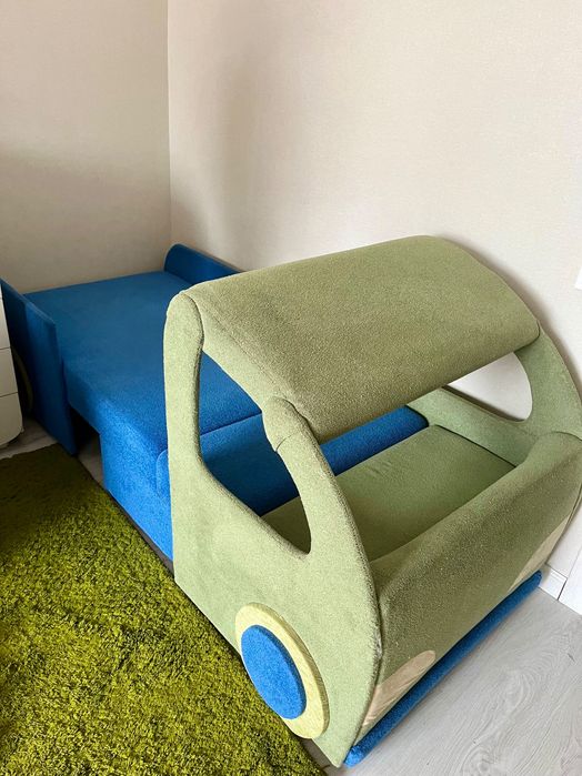 Дитяче ліжко машина диван