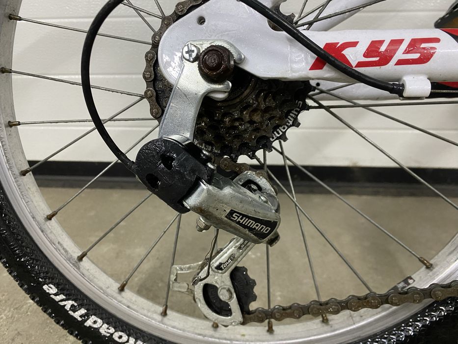 Rower dla dziecka KYS Monty, Shimano