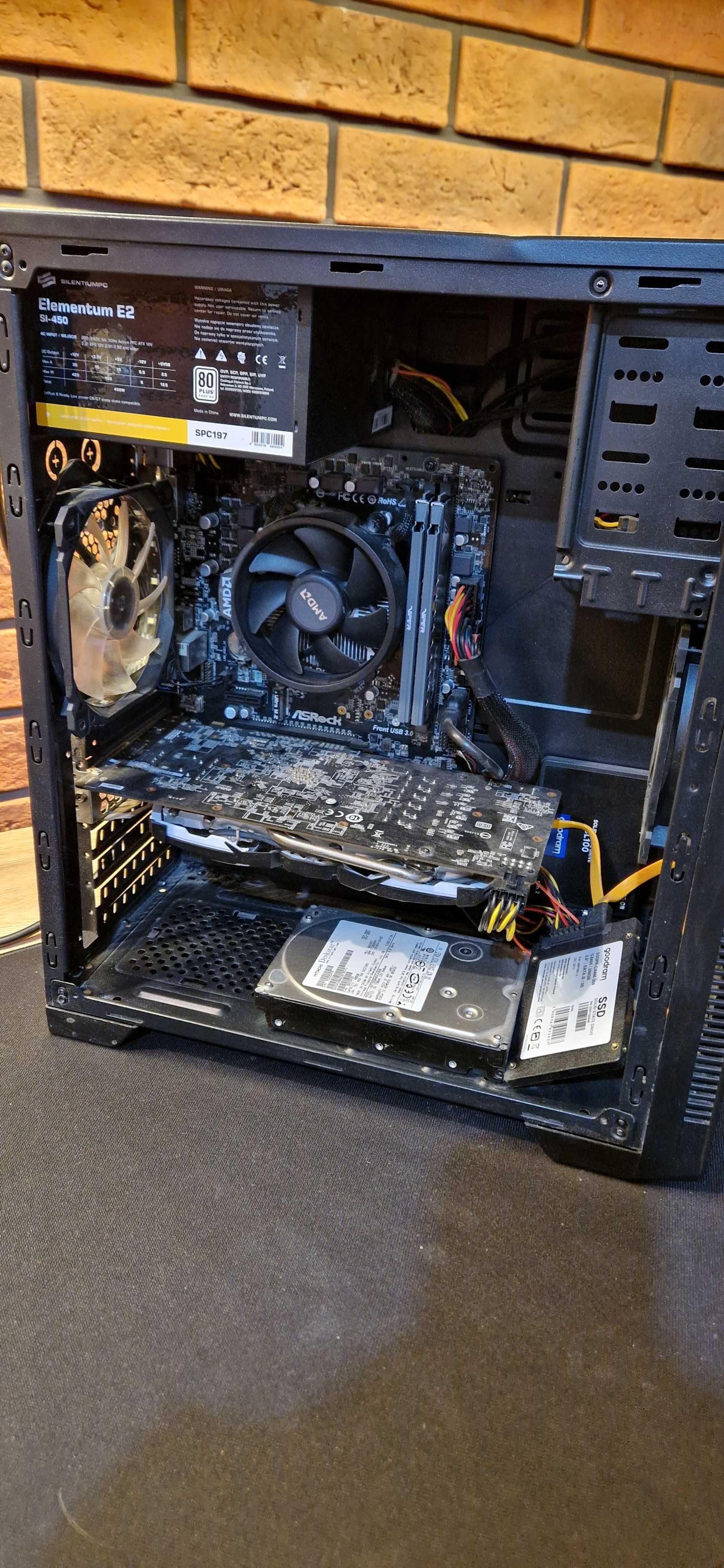 Komputer stacjonarny – Ryzen 3 / RX 480 / 8GB RAM / SSD