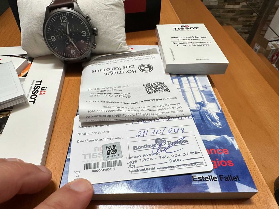 TISSOT Relógio Chrono XL REF: T116.617.36.047.00