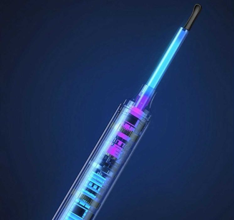 Kamerka hd do CZYSZCZENIA uszu nosa obserwacji laryngolog w domu! hit!