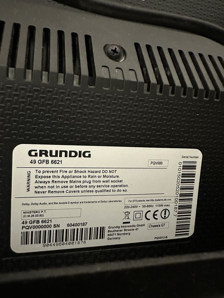 Телевізор Grundig 49 gfb 6621