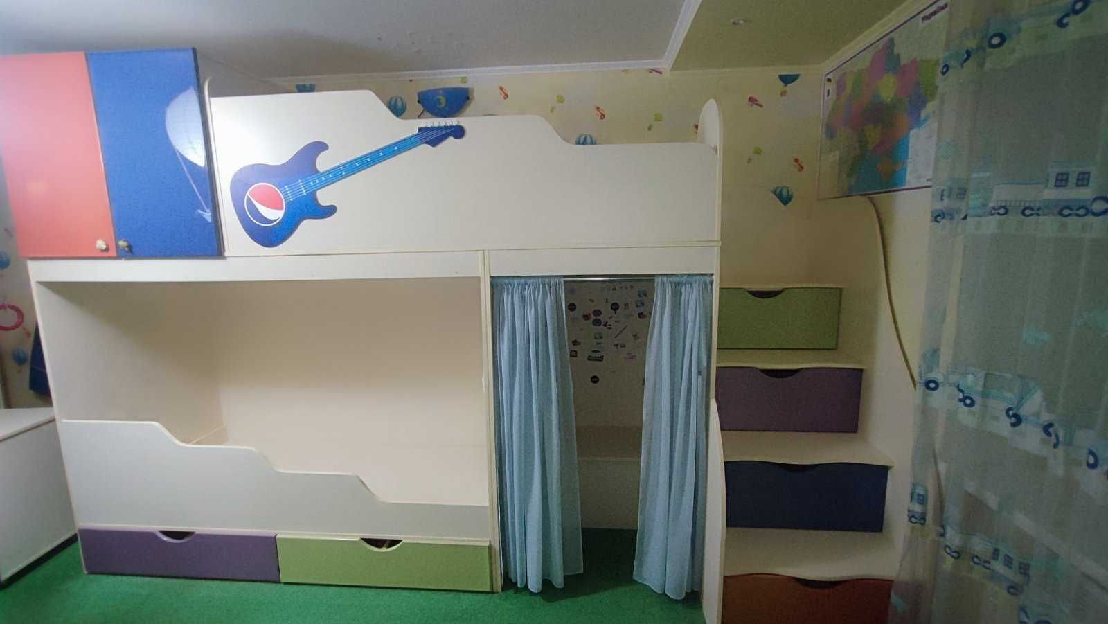 Меблі для дитячої  кімнати для двох дітей