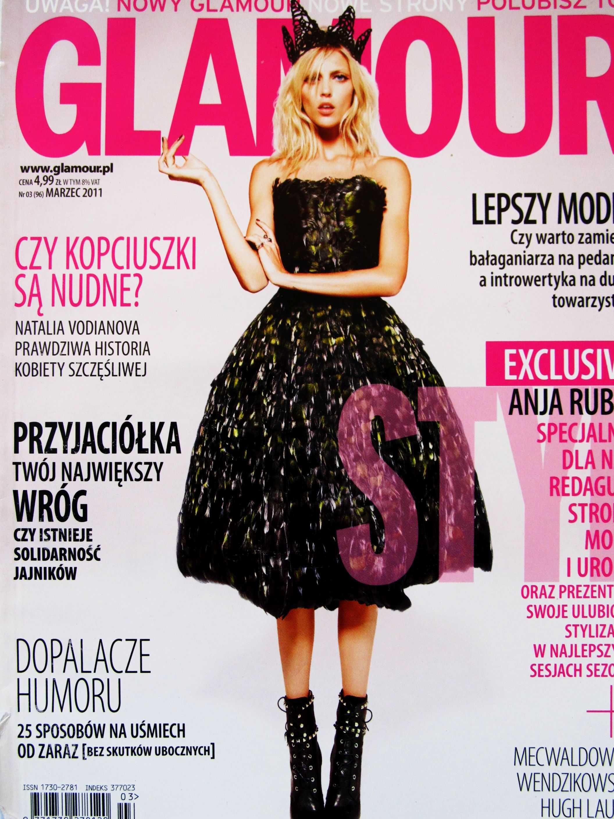 Glamour 3/2011 Anja Rubik