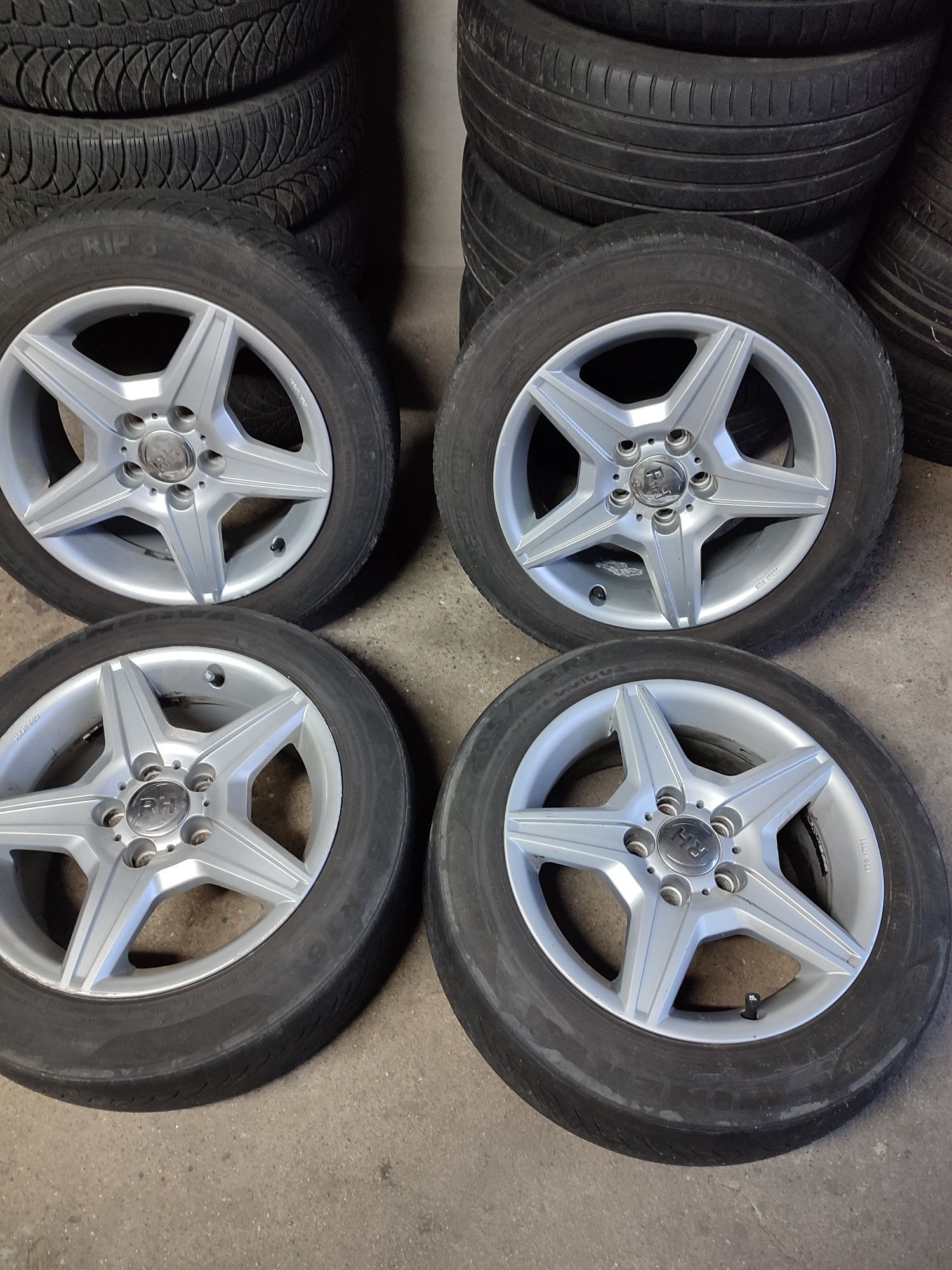 4x Alufelgi 16" 5x112 MERCEDES