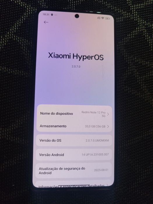 Redmi note 12 pro 5G 256Gb