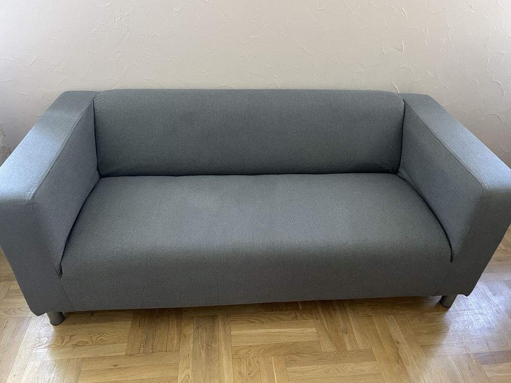 KLIPPAN SOFA 2 os ikea szara