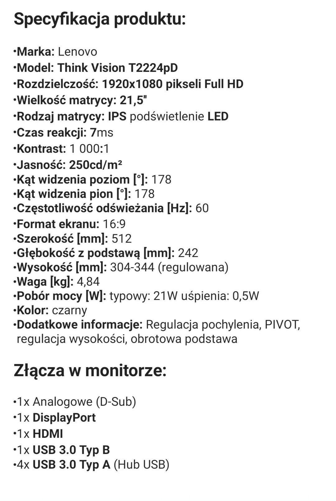 PC z monitorem Full Hd 22 cale, NVIDIA GeForce 970 gtx i5,16 Gb, ssd