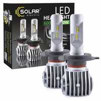 Продам LED лампи Solar H4 12/24V 6500K 6000Lm 40wCree Chip