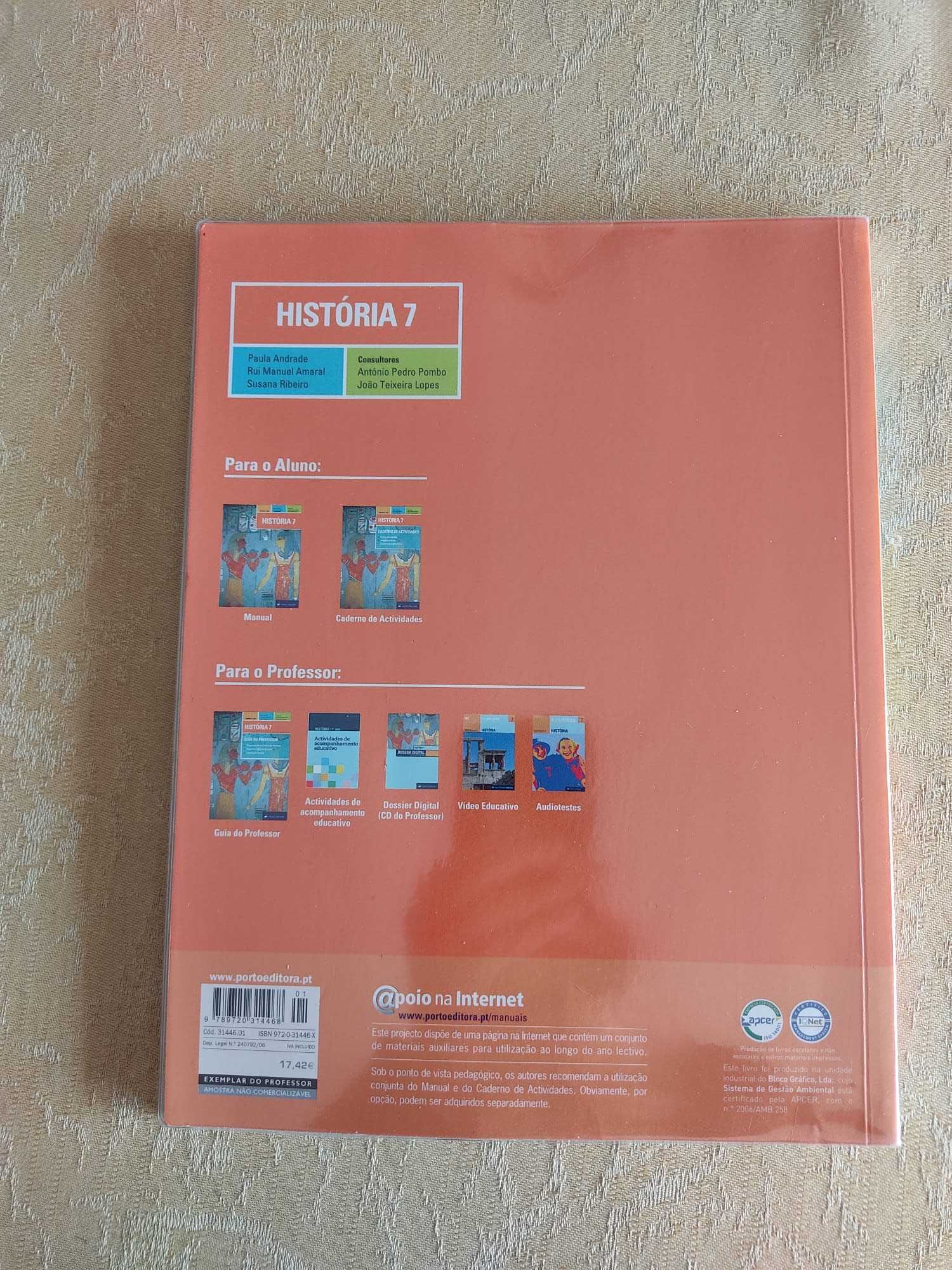 Manual de História 7 - 7 ano (NOVO)