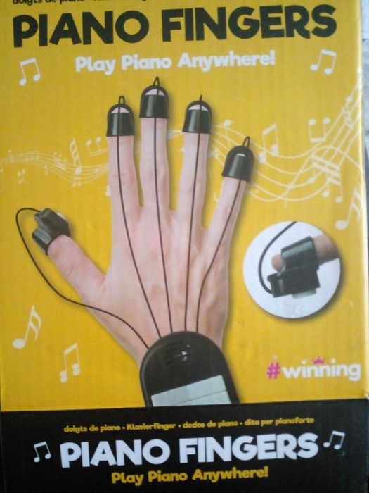 "Piano Fingers" музичні рукавички