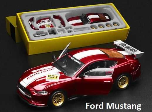 Super Ford Mustang GT- nowy model metalowy 1:42 super prezent