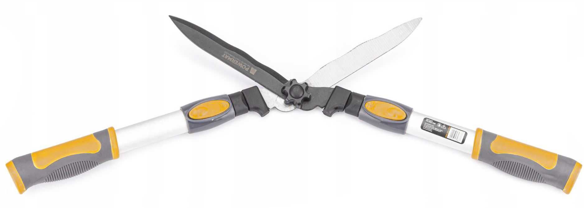 POWERMAT Ręczne Nożyce Ogrodowe Do Żywopłotu 800mm Regulacja PM0985