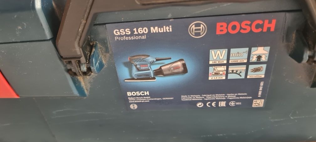 Szlifierka oscylacyjna Bosch GSS 160 Multi