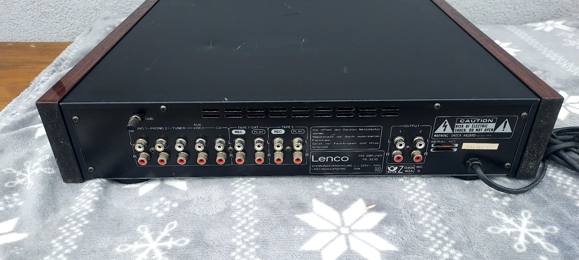Przedwzmacniacz LENCO PA-3210 Made in Switzerland
