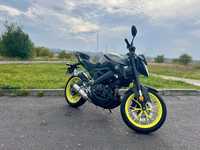 Yamaha MT125 night fluo kat.B wydech LeoVince 2018 ABS