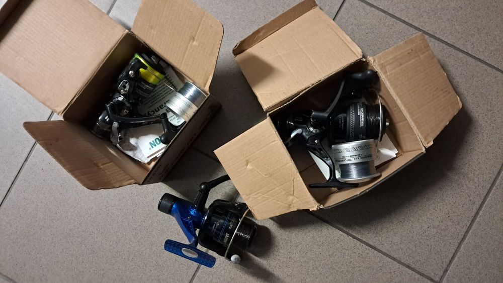 Kołowrotki JAXON 3szt.