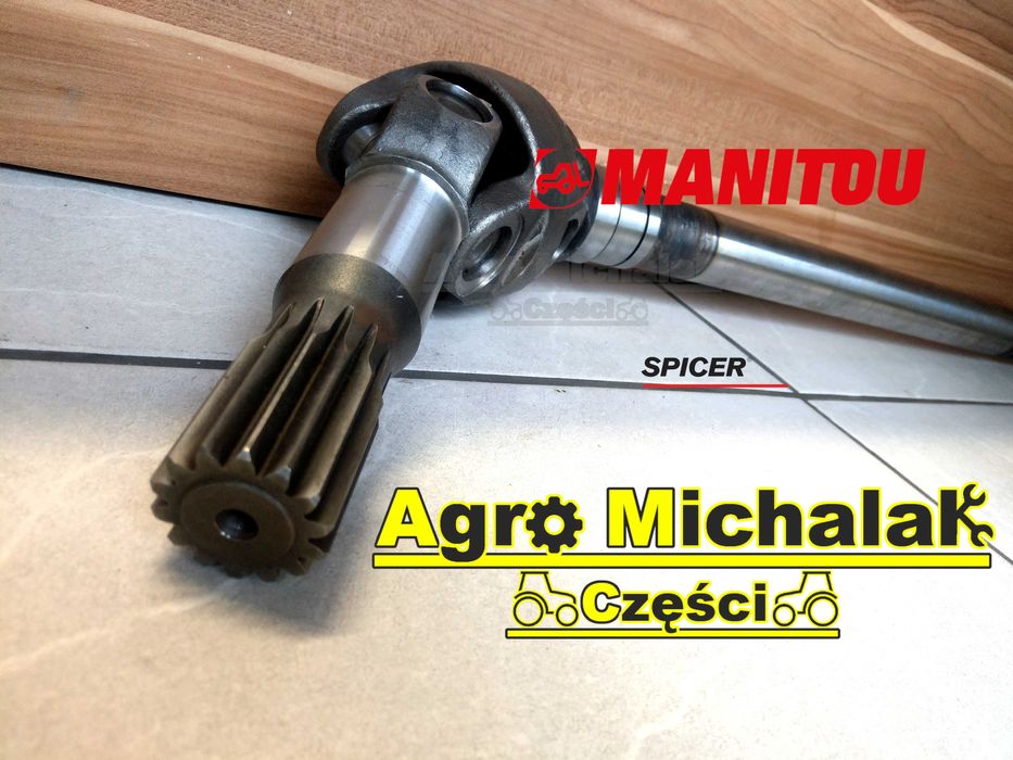 Most ,  półoś kompletna Manitou  MRT 1650, MT 1235,MLT 633, MLT634,730