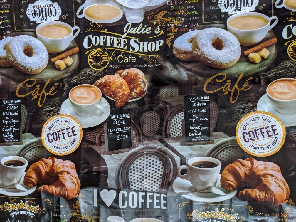 Скатерть "Coffee" 140 x 180 баннер