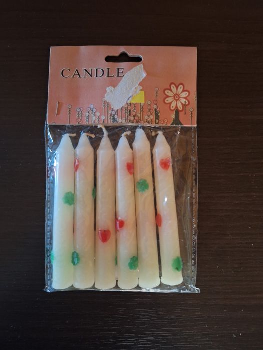 Świeczki na torty