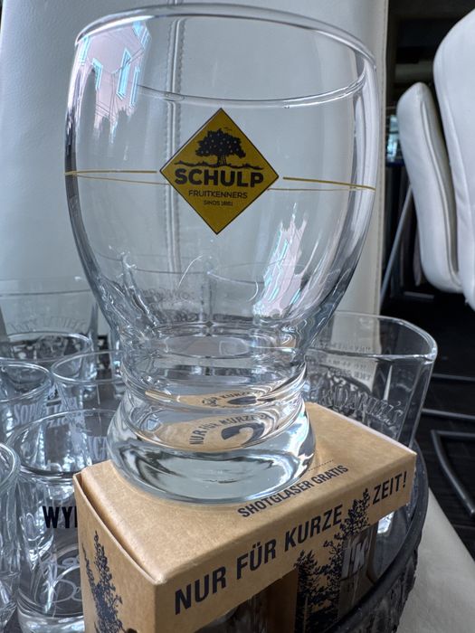 Szklo firmowe szklanki kieliszki sygnowane oryginalne 14 szt