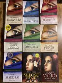 Tanya Valko arabska saga komplet 9 książek