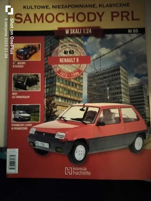 Renault 5 1 ; 24 Hachette