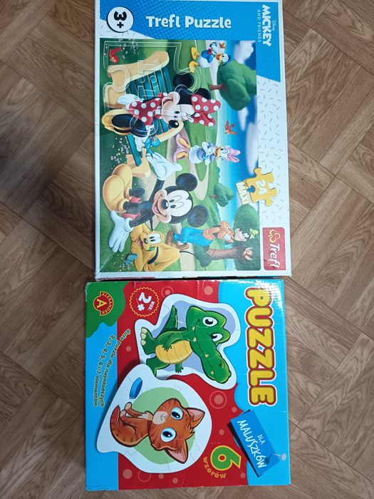 Puzzle dla malucha i trefl maxi Myszka Minnie