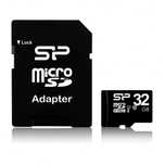 Karta pamięci MicroSDHC Silicon Power 32GB Class 10 + adapter