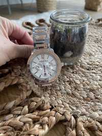 Zegarek damski srebrno-złoty