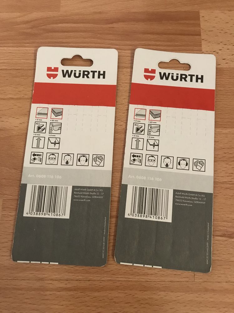 Brzeszczot do wyrzynarki wurth