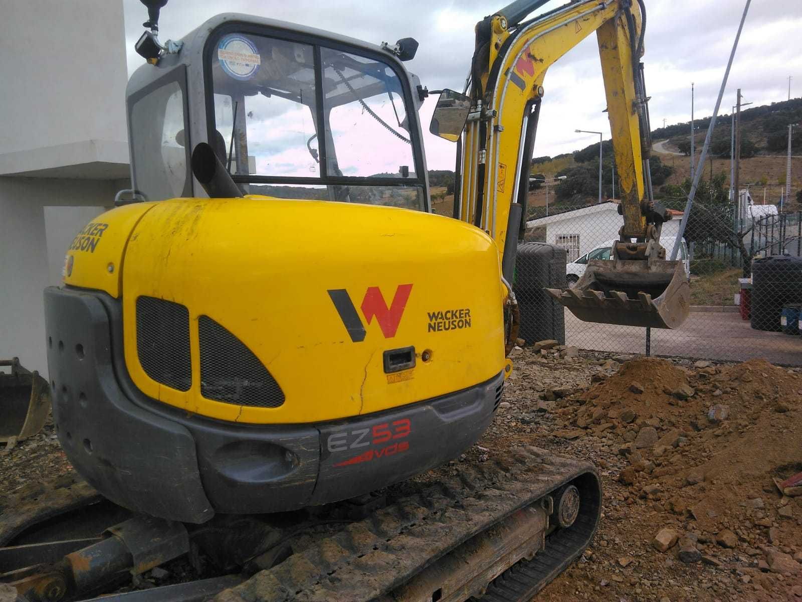 Mini Giratória 6.2t Wacker Neuson  ex 53