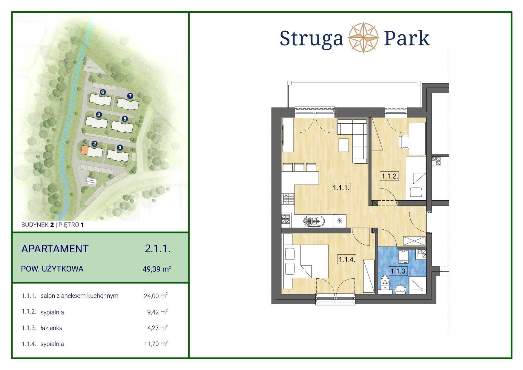 Apartamenty na sprzedaż - Ustka - Przewłoka- 1,2 km do plaży!!!