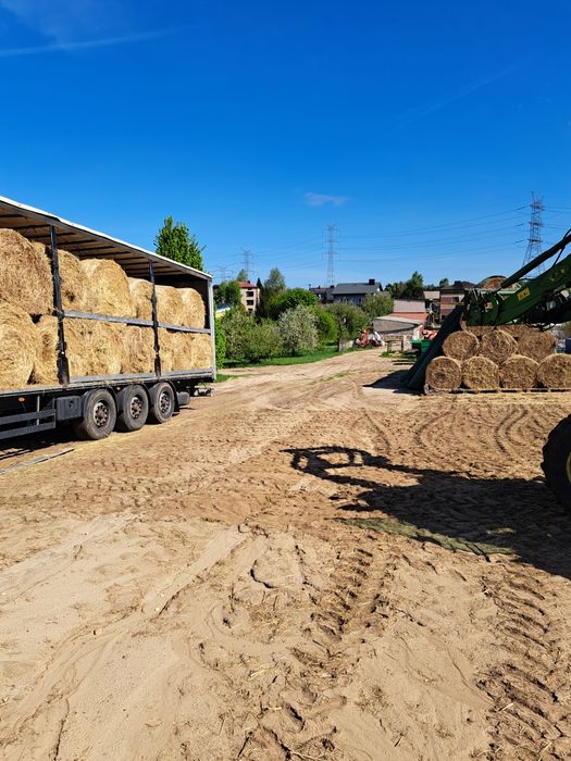 Siano dla koni z Transportem / siano w belach / bale siana 1 2 pokos