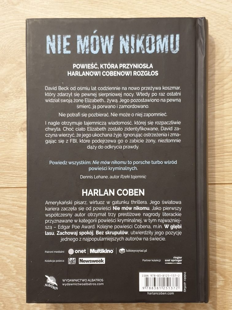 Harlan Coben - Nie mów nikomu