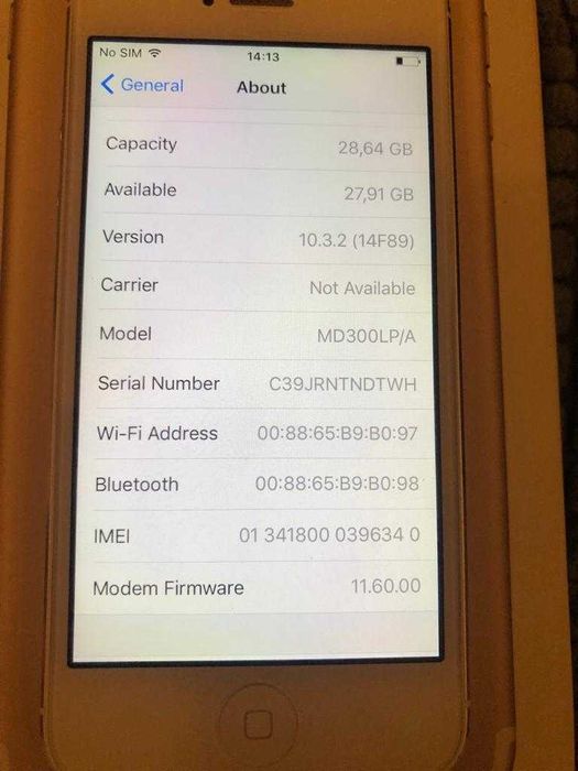 iPhone 5 usado, excelente estado