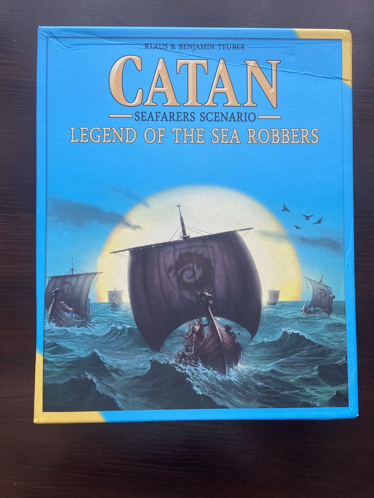 Catan - duże rozszerzenie morskie legendy 3-4 graczy