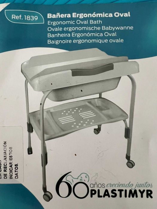 Vendo Banheira e trocador para Bebé